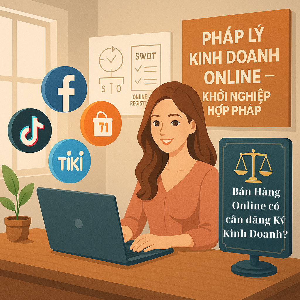 Bán Hàng Online có cần đăng Ký Kinh Doanh?